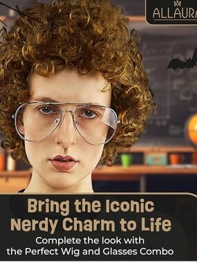 ALLAURA Compatible with Napoleon Dynamite Wig